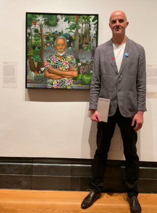 Carl Randall Daiwa Scholar with Alain in Kew Gardens